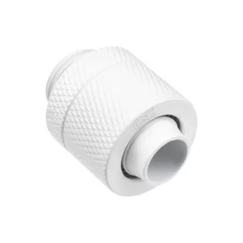 Fitting Alphacool 17624 Messing Weiß 27 mm Höhe 2 cm Durchmesser