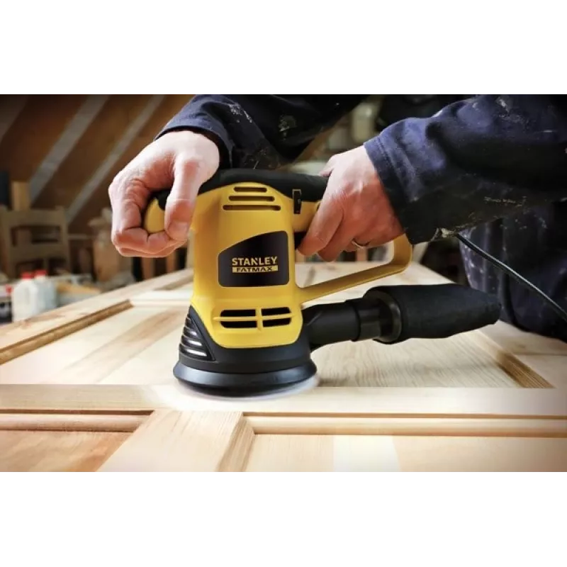 Stanley FME440K Tischschleifer 12000 U/min Schwarz, Gelb 480 W