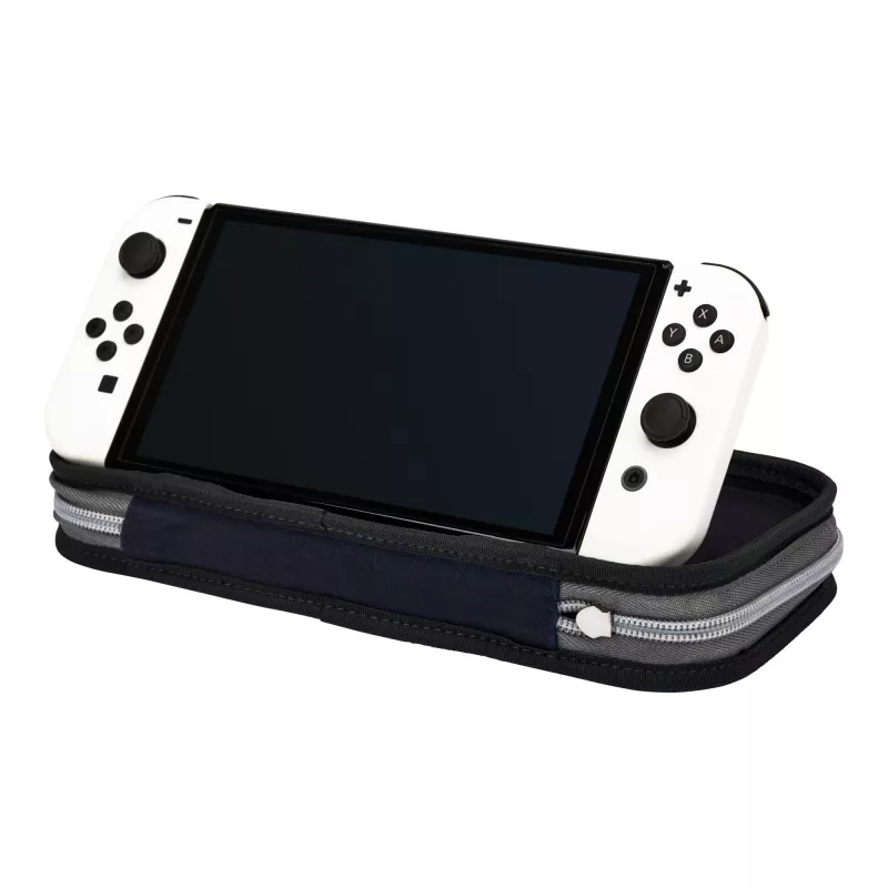 Power A NSCS0087-01, Cover, Nintendo, Schwarz, Grau, Weiß, Filz, Nintendo Switch, Nintendo Switch Lite, kratzfest