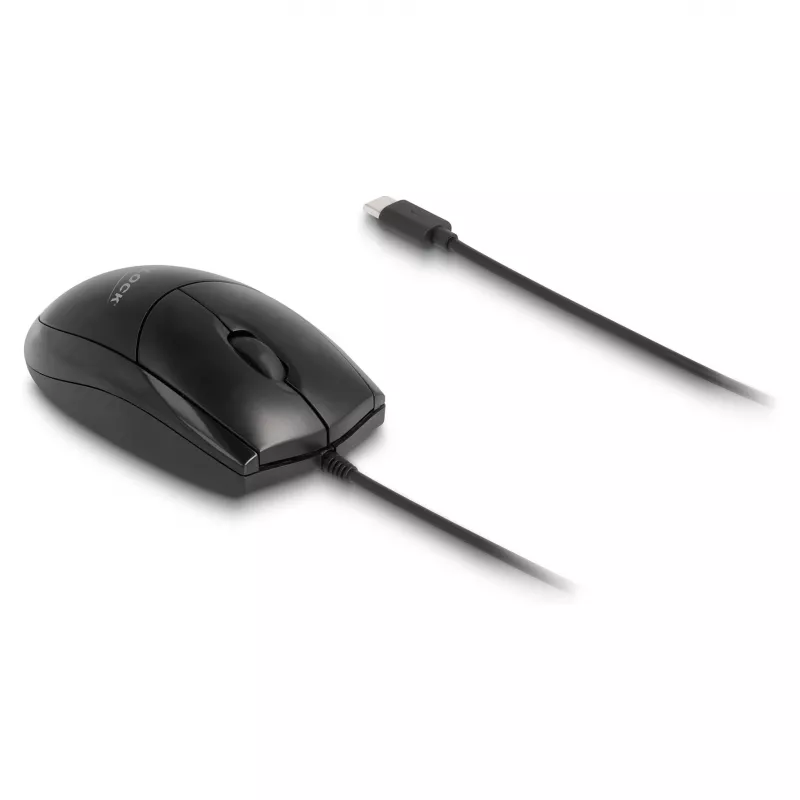 Maus DeLOCK 12114 USB Typ-C Optisch Beidhändig