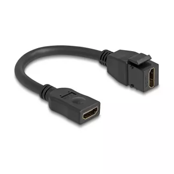 HDMI-Kabel DeLOCK 90685 HDMI Type A Standard 0,2 m Schwarz