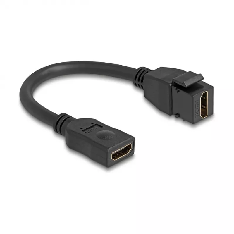 HDMI-Kabel DeLOCK 90685 HDMI Type A Standard 0,2 m Schwarz