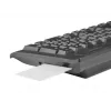 Kabelgebundene Volltastatur NATEC MORAY Home/Office USB QWERTY US International Schwarz, 104 Tasten, Nummernblock