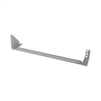 19-Zubehör Wandhalterung 2HE B490 / T98mm hellgrau SMW-Serie