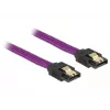 SATA-Kabel DeLOCK 83691 0,5 m SATA 7-Pin Violett