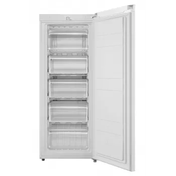 Midea Gefrierschrank | MDRU229FZE01 | Energieeffizienzklasse E | Standgerät | Frei stehend | Höhe 142 cm | Gesamtnutzinhalt 160 L | Weiß