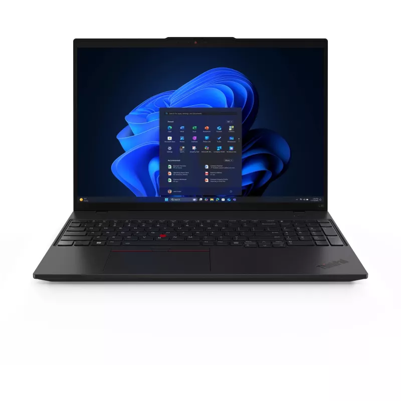 Lenovo ThinkPad L16 Gen 2 (AMD) AMD Ryzen™ 5 PRO 215 Laptop 40,6 cm (16 Zoll) WUXGA 16 GB DDR5-SDRAM 512 GB SSD Wi-Fi 7 (802.11be) Windows 11 Pro Deutsch Schwarz