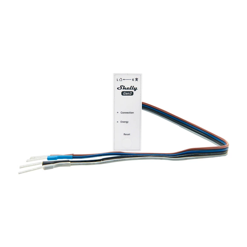 WiFi-Energiezähler Shelly 3EM-63W Gen3 — 3-Kanal-Netzstromzähler