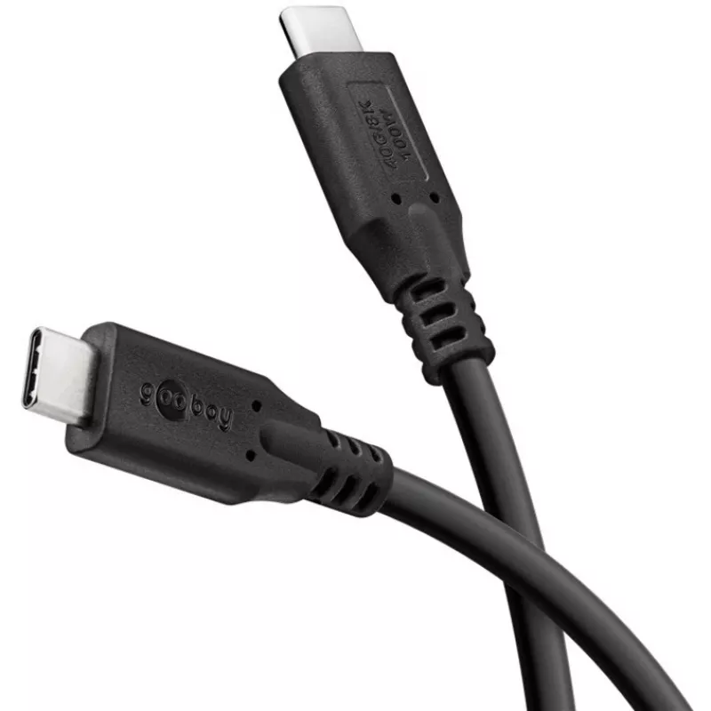Goobay 74192 USB-Kabel Schwarz