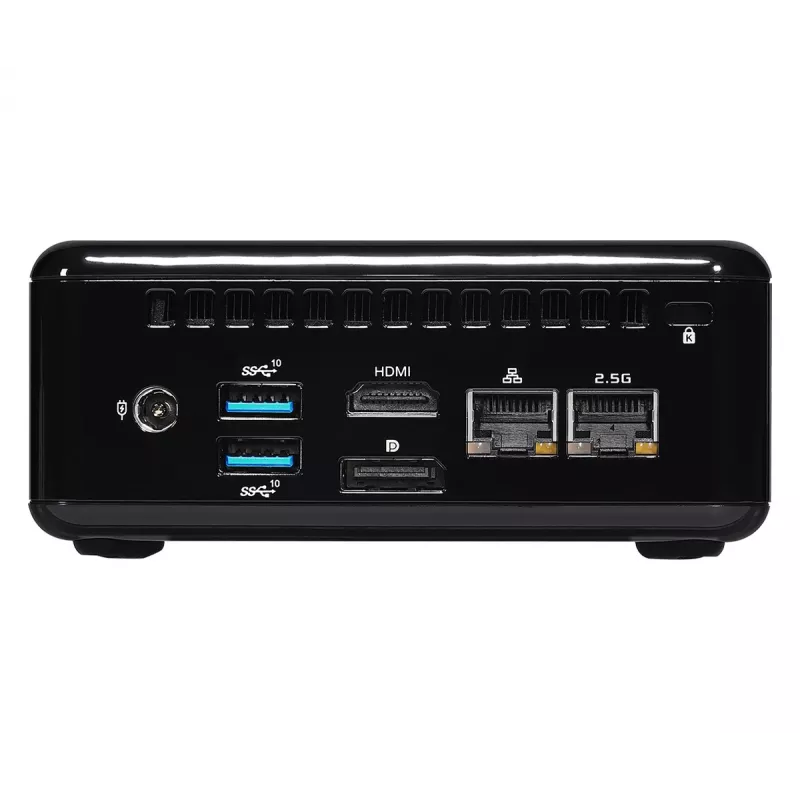 ASRock NUC BOX-1165G7 0,6L PC Schwarz i7-1165G7 4,7 GHz