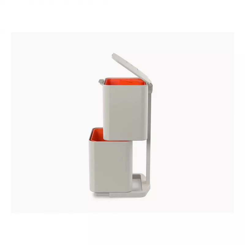 Joseph Joseph Abfalleimer Totem 40 L steingrau