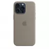 Silikonhülle mit MagSafe für iPhone 15 Pro Max – clay