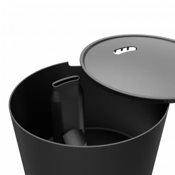 Duux | Neo | Smart Luftbefeuchter | Wassertankkapazität 5 L | Geeignet für Räume bis 50 m² | Ultraschall | Befeuchtungsleistung 500 ml/h | Schwarz