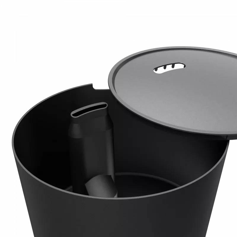 Duux | Neo | Smart Luftbefeuchter | Wassertankkapazität 5 L | Geeignet für Räume bis 50 m² | Ultraschall | Befeuchtungsleistung 500 ml/h | Schwarz