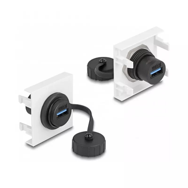 DeLOCK Easy 45 Modul SuperSpeed USB 5 Gbit/s USB Typ-A Buchse 45 x 45 mm