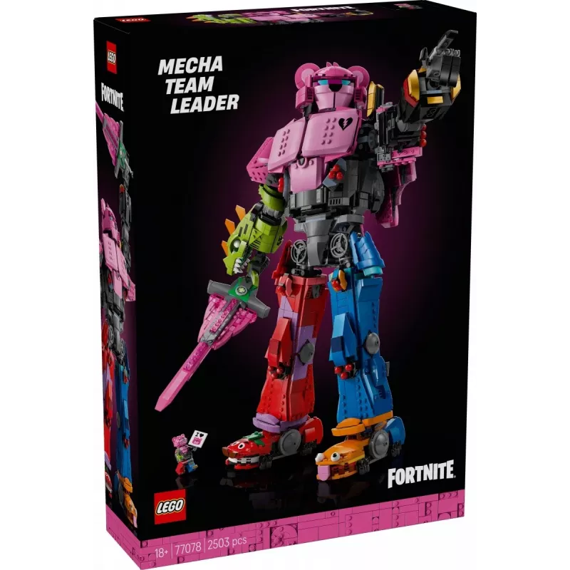 LEGO Bauset Team Leader Mechs 77078 — Fortnite, 2503 Teile, 1 Minifigur, 450 mm Mech-Höhe