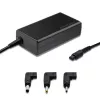 Qoltec 52415 Netzteil kompatibel mit Samsung Sony 65 W | 3 Stecker | +Netzkabel