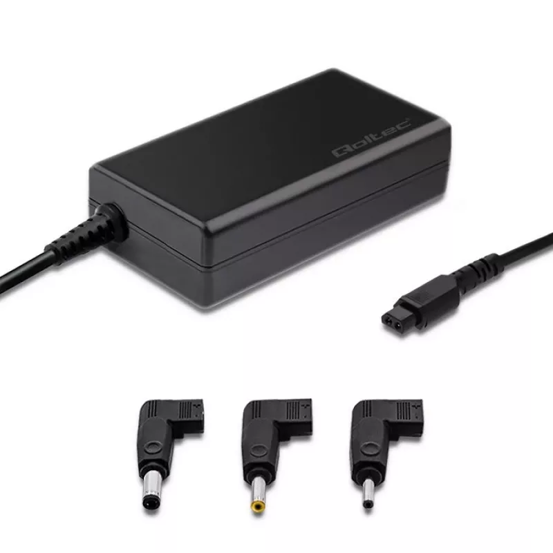 Qoltec 52415 Netzteil kompatibel mit Samsung Sony 65 W | 3 Stecker | +Netzkabel