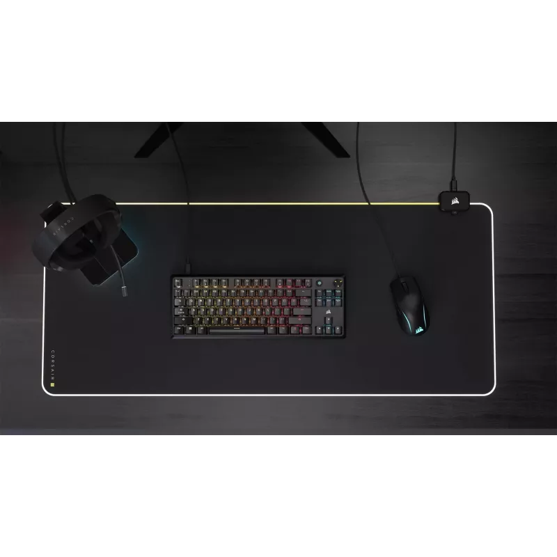 CORSAIR K70 Core TKL USB RGB LED mechanische Gaming-Tastatur, schwarz