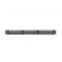 Patchpanel 1U LANBERG PPS5-1024-B — 24-Port RJ-45 Cat5, Metall, schwarz, Rackeinbau