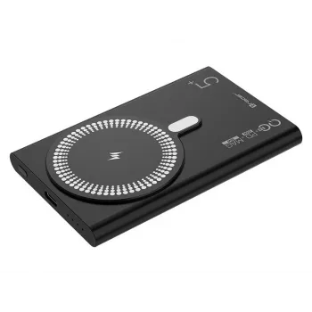 Tragbarer Ladegerät TRACER AirMag2 — 5000 mAh, MagSafe-kompatibel, USB-C PD 20W, kabelloses Laden, 115 g, 1 Anschluss