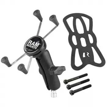 RAM Mounts X-Grip Large Phone Mount Motorrad-Lenkerklemme Schwarz