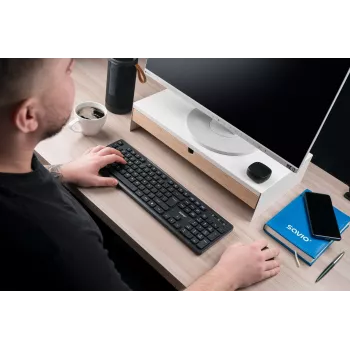 Savio KB-02 Tastatur Home/Office USB QWERTY Schwarz