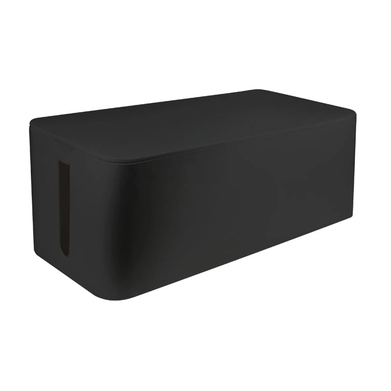 Kabelbox-Organizer, schwarz
