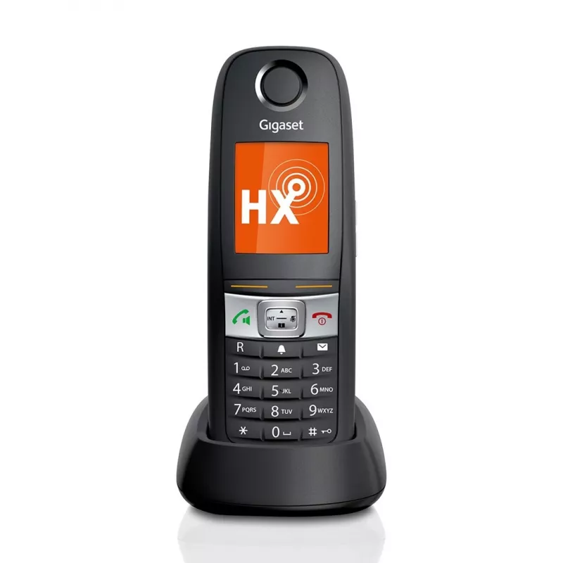 Gigaset E630HX DECT-Telefonhörer mit Rufnummernanzeige Schwarz