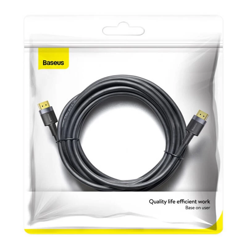 HDMI-Kabel Baseus CADKLF-H01 5m Typ A Stecker auf Stecker Schwarz