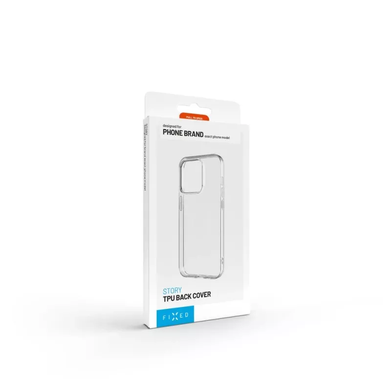 Backcover FIXED für Xiaomi Redmi Note 14 Pro 4G, transparente TPU-Schutzhülle