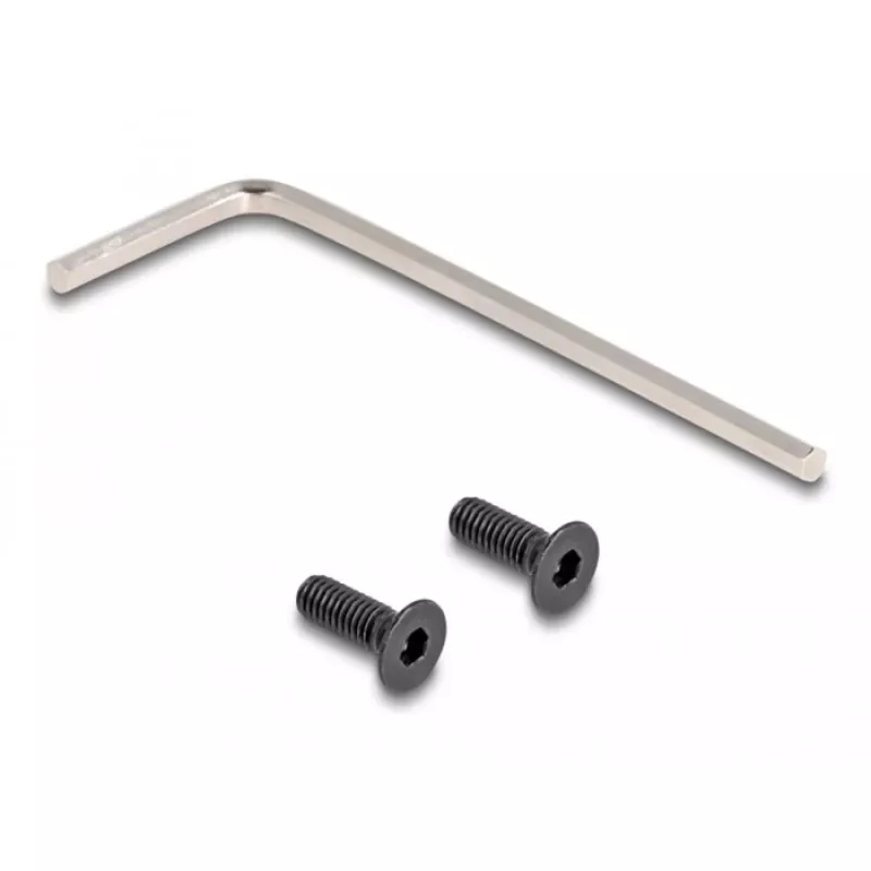 Delock - Halterung für Kopfhörer - verstellbar, für Tischmontage, Aluminium - Schwarz (18449)