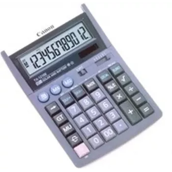 Canon TX-1210E Taschenrechner Desktop Anzeige Lila