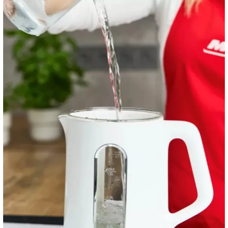 Elektrischer Wasserkocher 1,5 l weiß MCZ-126/B