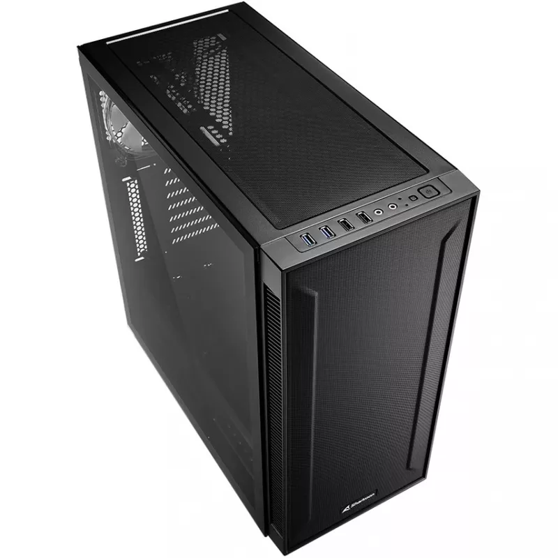 PC-Gehäuse Sharkoon TG6M RGB Tower Schwarz