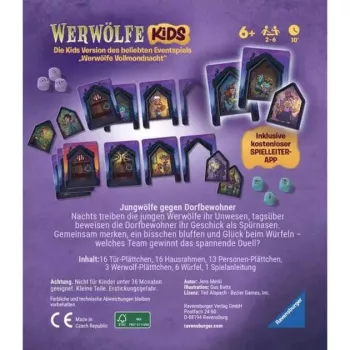 Ravensburger Werwölfe – Nacht der jungen Wölfe Kartenspiel