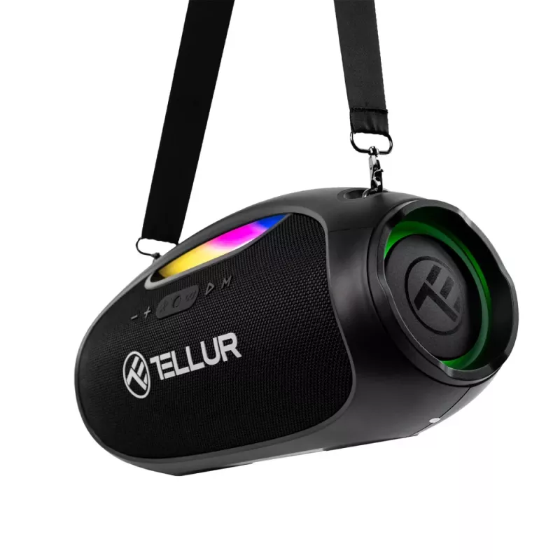 Tragbarer Lautsprecher Tellur Obia Pro 60W Schwarz