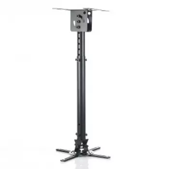 Deckenhalterung 45-76 cm für Projektor P-107B 15 kg schwarz
