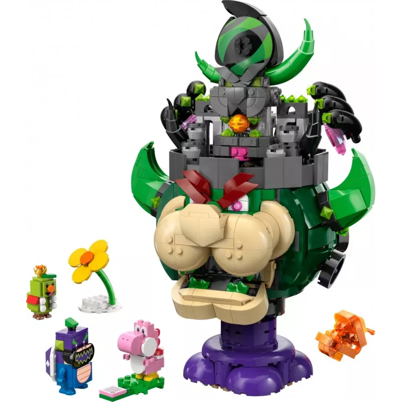 Konstruktionsspielzeug LEGO Super Mario Prinz Florian & Schloss Bowser Set 72042