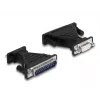 DeLOCK Adapter USB 2.0 Typ-A auf Seriell RS-232 D-Sub 9 + D-Sub 25