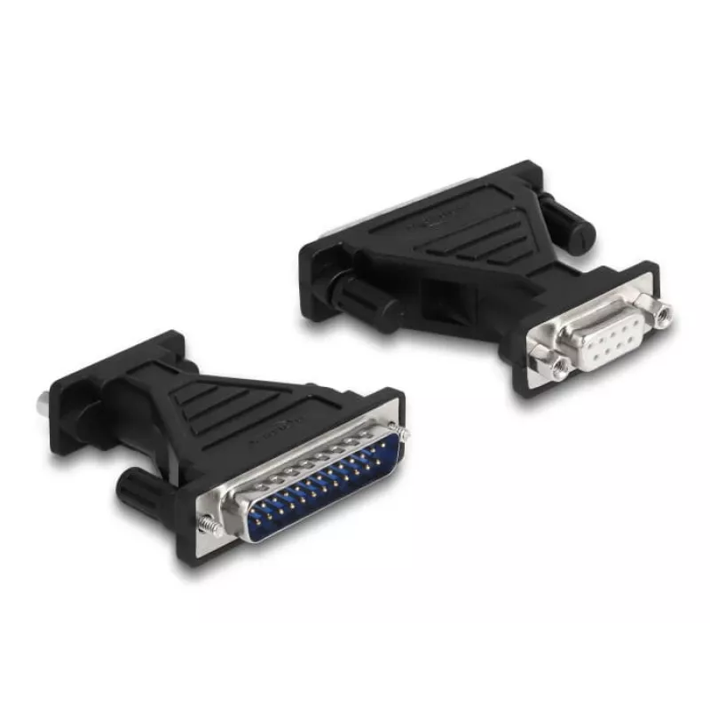 DeLOCK Adapter USB 2.0 Typ-A auf Seriell RS-232 D-Sub 9 + D-Sub 25
