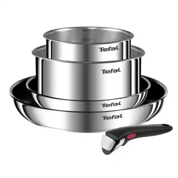 Pfannenset Tefal Ingenio Emotion L897S574, Induktion, abnehmbarer Griff, 16/20/22/28 cm