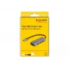 DeLOCK 63171 USB Hub 3.2 Gen 1 Type-A 5000 Mbit/s Grau