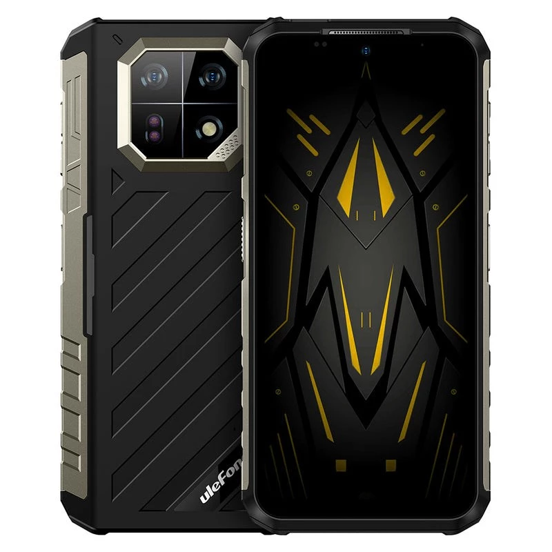 Ulefone Armor 22 16,7 cm (6,58) Android 13 4G USB Typ-C 8 GB 128 GB 6600 mAh Schwarz