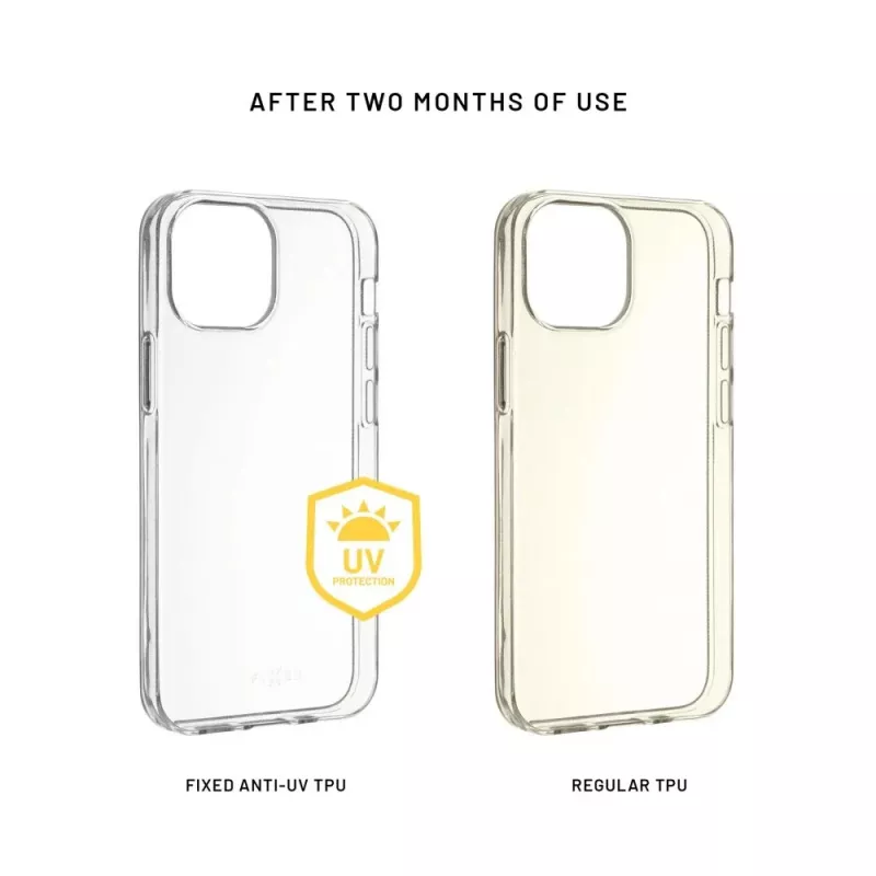 Schutzhülle FIXED für Samsung Galaxy S25+ — transparentes TPU, Modell FIXTCCA-1505-TR