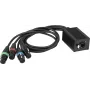 Adapter RJ45-DMX EUROLITE DNK-2 (Modell 70064832) — RJ45-auf-DMX-Signalumsetzer