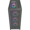 PC-Gehäuse Silentware Air 2000 A-RGB Schwarz — Mid-Tower, Seitenfenster aus gehärtetem Glas