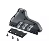 Planer Wolfcraft Dreifach-Kantenplaner 4009000 — graphit, Trapezmesser, geeignet für Gipskartonplatten
