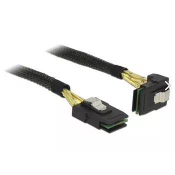 SAS-Kabel DeLOCK 83642 1m Schwarz