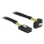 SAS-Kabel DeLOCK 83642 1m Schwarz